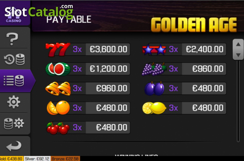 Οθόνη6. Golden Age (Apollo Games) Κουλοχέρης
