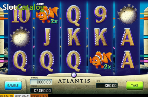 Οθόνη4. Atlantis (Apollo Games) Κουλοχέρης 