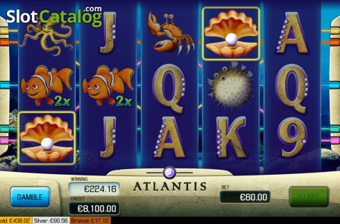 Οθόνη5. Atlantis (Apollo Games) Κουλοχέρης 