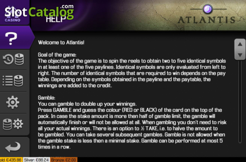 Οθόνη9. Atlantis (Apollo Games) Κουλοχέρης 