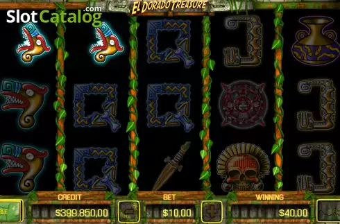 Οθόνη3. El Dorado Treasure Κουλοχέρης