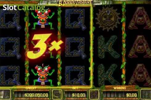 Οθόνη5. El Dorado Treasure Κουλοχέρης