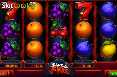 Οθόνη2. Sizzle Fire Κουλοχέρης 
