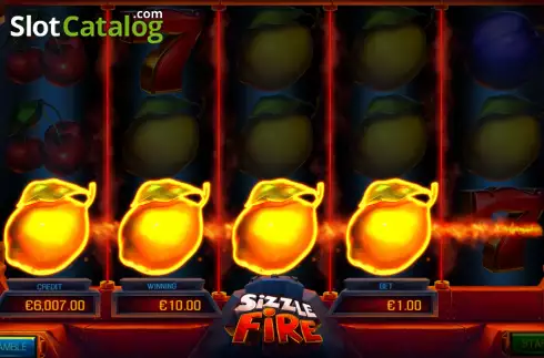 Οθόνη7. Sizzle Fire Κουλοχέρης 