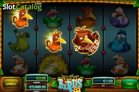 Οθόνη3. Slot Birds 81 Κουλοχέρης
