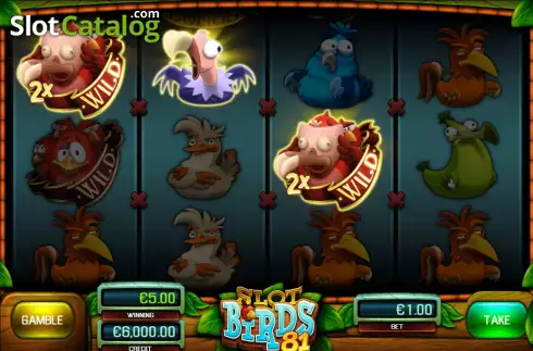 Οθόνη5. Slot Birds 81 Κουλοχέρης