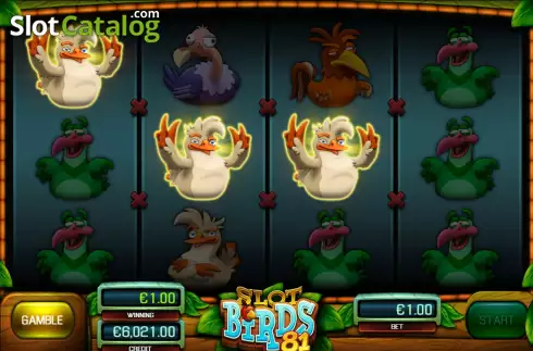 Οθόνη6. Slot Birds 81 Κουλοχέρης