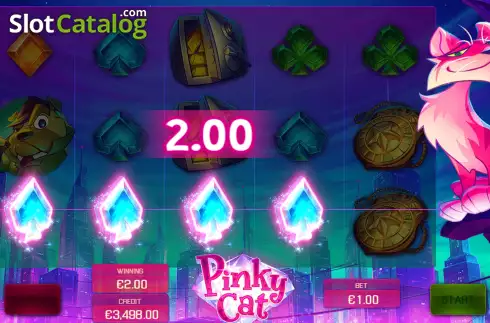 Οθόνη3. Pinky Cat Κουλοχέρης