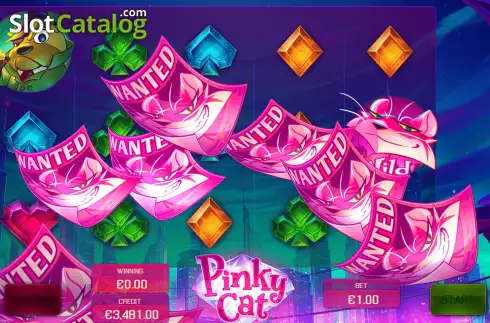 Οθόνη6. Pinky Cat Κουλοχέρης