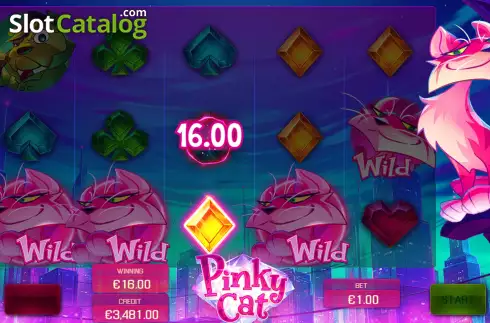 Οθόνη7. Pinky Cat Κουλοχέρης