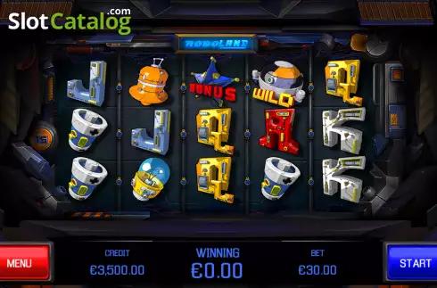 Οθόνη2. Roboland (Apollo Games) Κουλοχέρης