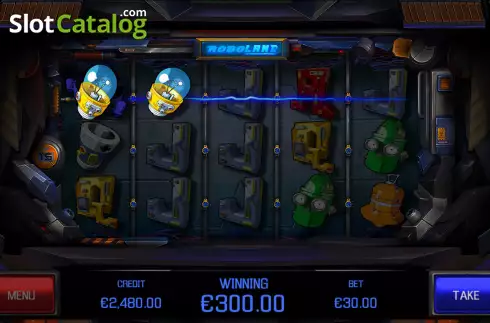 Οθόνη4. Roboland (Apollo Games) Κουλοχέρης