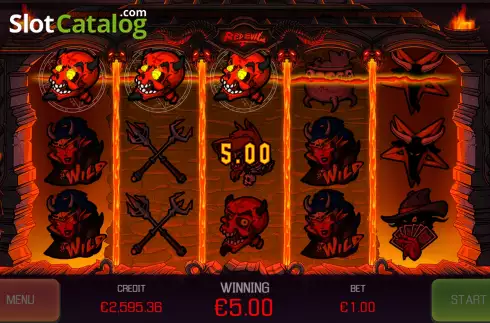 Οθόνη3. Red Evil Κουλοχέρης 