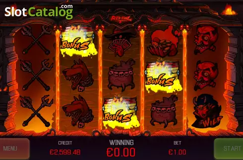 Οθόνη5. Red Evil Κουλοχέρης 