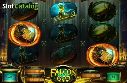 Οθόνη3. Falcon God Κουλοχέρης
