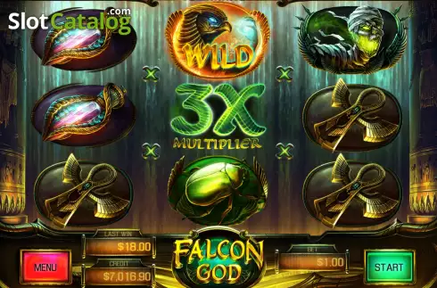 Οθόνη4. Falcon God Κουλοχέρης