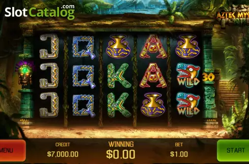 Οθόνη2. Aztec Mystery (Apollo Games) Κουλοχέρης