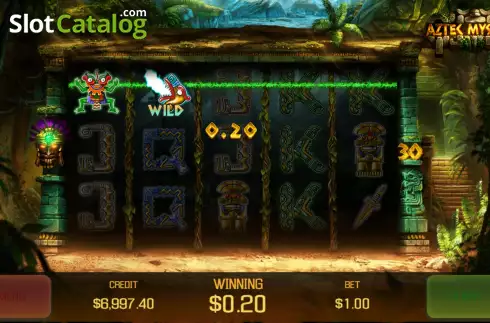 Οθόνη3. Aztec Mystery (Apollo Games) Κουλοχέρης