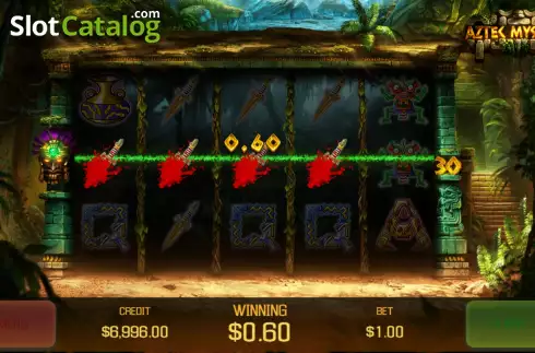 Οθόνη4. Aztec Mystery (Apollo Games) Κουλοχέρης