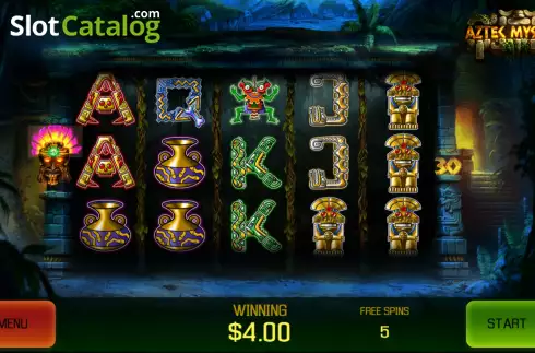 Οθόνη6. Aztec Mystery (Apollo Games) Κουλοχέρης