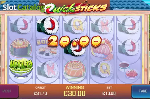 Οθόνη3. Quick Sticks Κουλοχέρης 
