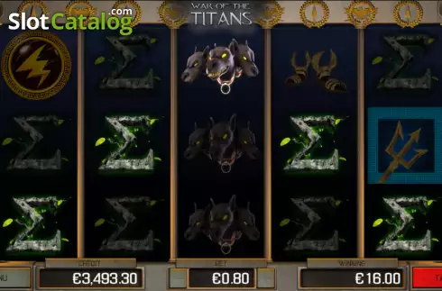 Οθόνη3. War of the Titans Κουλοχέρης