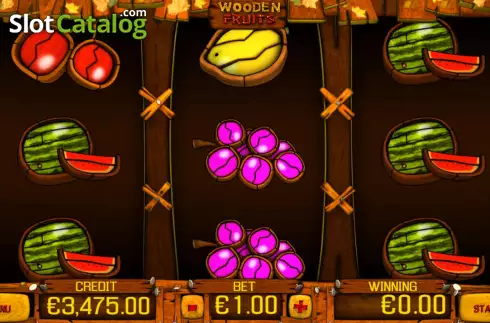 Οθόνη2. Wooden Fruits (Apollo Games) Κουλοχέρης