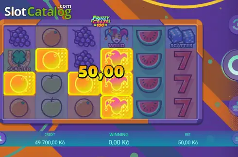 Οθόνη3. Fruzzy Craze 100 Κουλοχέρης 