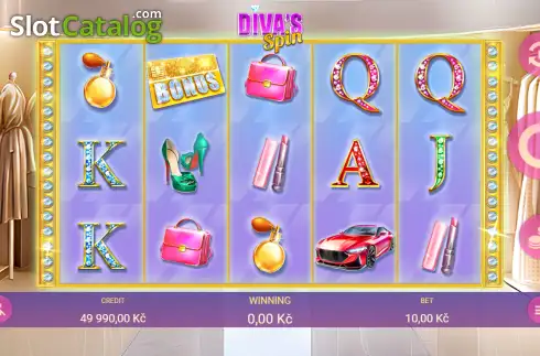 Οθόνη2. Diva's Spin Κουλοχέρης