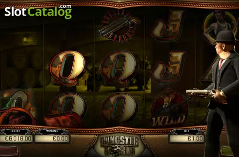 Οθόνη4. Gangster World Κουλοχέρης