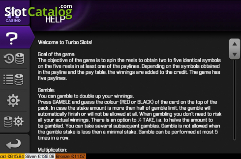 Οθόνη9. Turbo Slots Κουλοχέρης