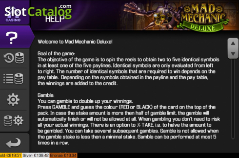 Οθόνη9. Mad Mechanic Deluxe Κουλοχέρης