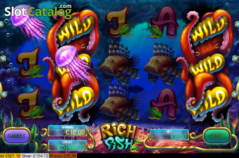 Οθόνη3. Rich Fish Κουλοχέρης
