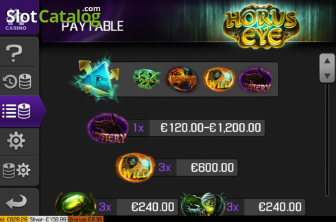 Οθόνη6. Horus Eye (Apollo Games) Κουλοχέρης