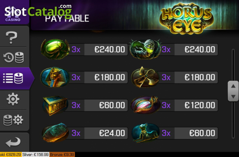 Οθόνη7. Horus Eye (Apollo Games) Κουλοχέρης