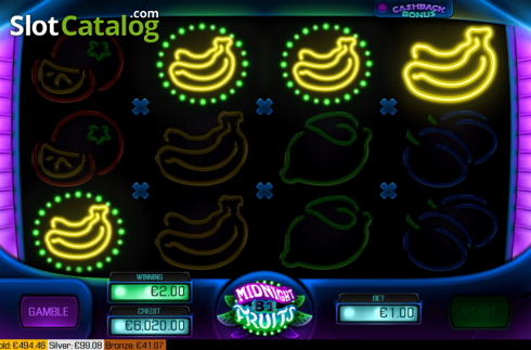 Οθόνη5. Midnight Fruits Κουλοχέρης