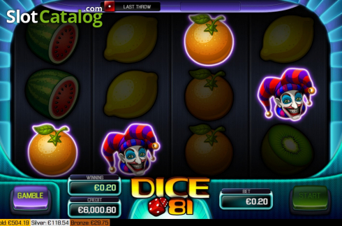 Οθόνη5. Dice 81 Κουλοχέρης