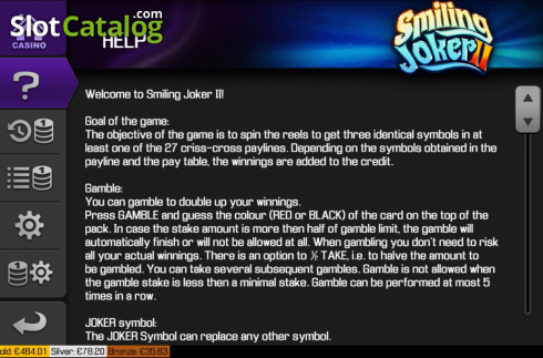 Οθόνη9. Smiling Joker 2 Κουλοχέρης