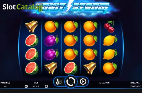 Οθόνη2. Fruit Storm (Apparat Gaming) Κουλοχέρης