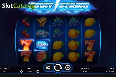 Οθόνη3. Fruit Storm (Apparat Gaming) Κουλοχέρης