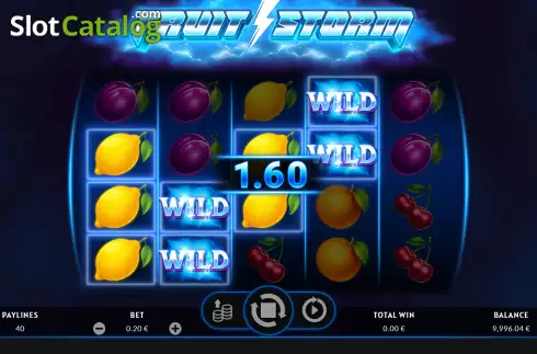 Οθόνη4. Fruit Storm (Apparat Gaming) Κουλοχέρης