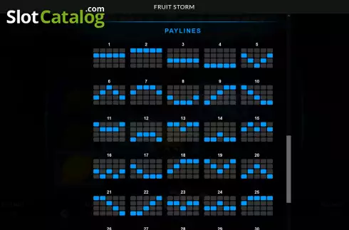 Οθόνη7. Fruit Storm (Apparat Gaming) Κουλοχέρης