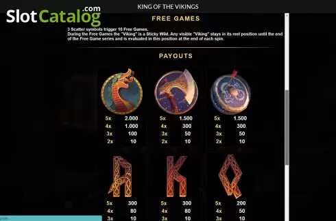 Οθόνη8. King of the Vikings Κουλοχέρης