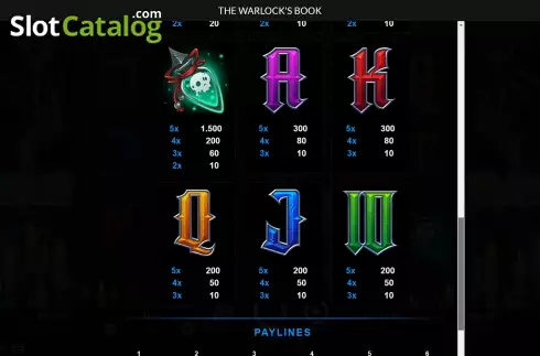 Οθόνη8. The Warlock's Book Κουλοχέρης