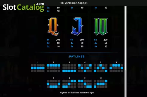 Οθόνη9. The Warlock's Book Κουλοχέρης