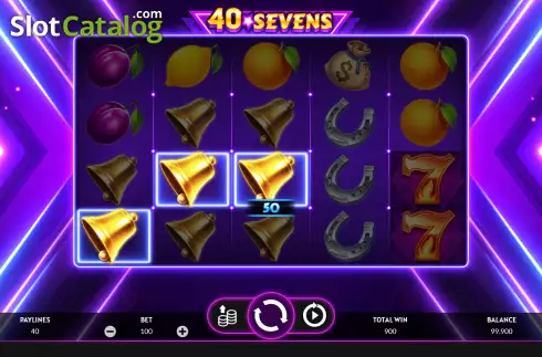 Οθόνη4. 40 Sevens Κουλοχέρης