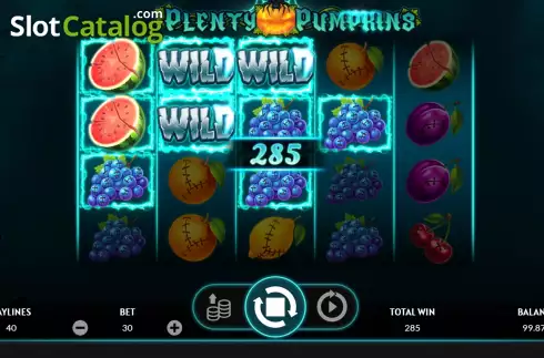 Οθόνη5. Plenty Pumpkins Κουλοχέρης