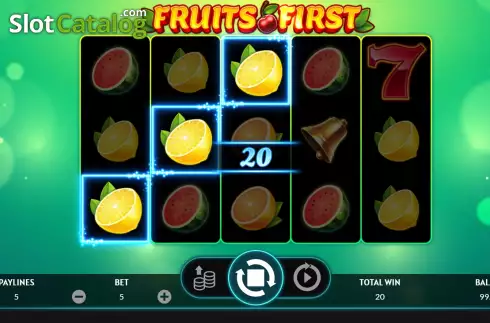 Οθόνη3. Fruits First Κουλοχέρης