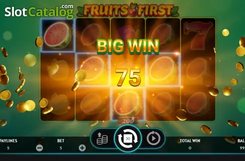Οθόνη4. Fruits First Κουλοχέρης