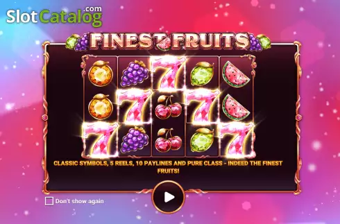 Οθόνη2. Finest Fruits Κουλοχέρης